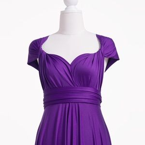 Purple Infinity Dress